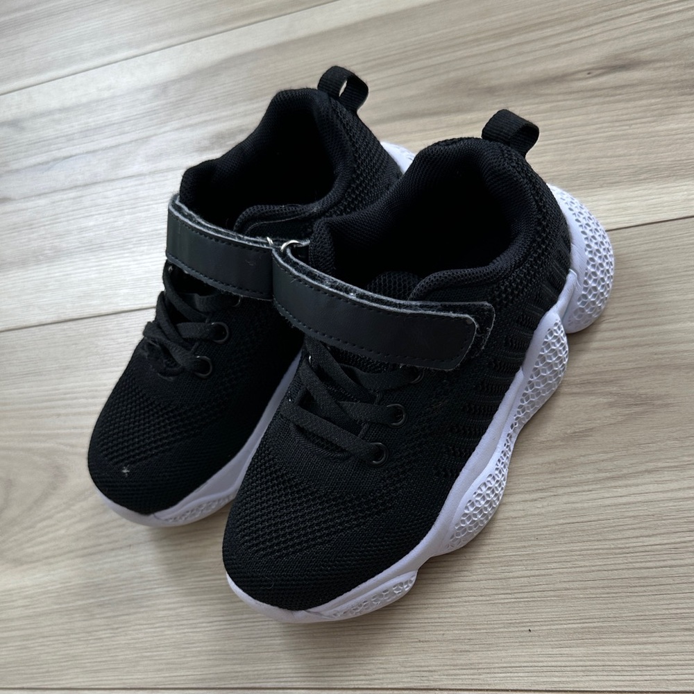 Kids Black Sneakers